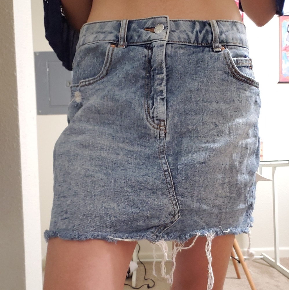 Jean skirt
